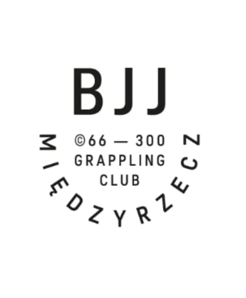 Okrągłe logo BJJ 66-300 Grappling Club Międzyrzecz