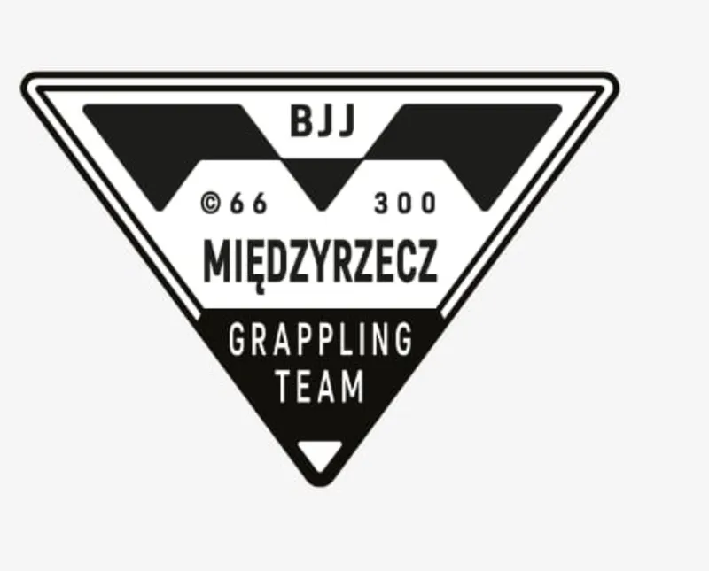 Logo BJJ Międzyrzecz Grappling Team w trójkącie