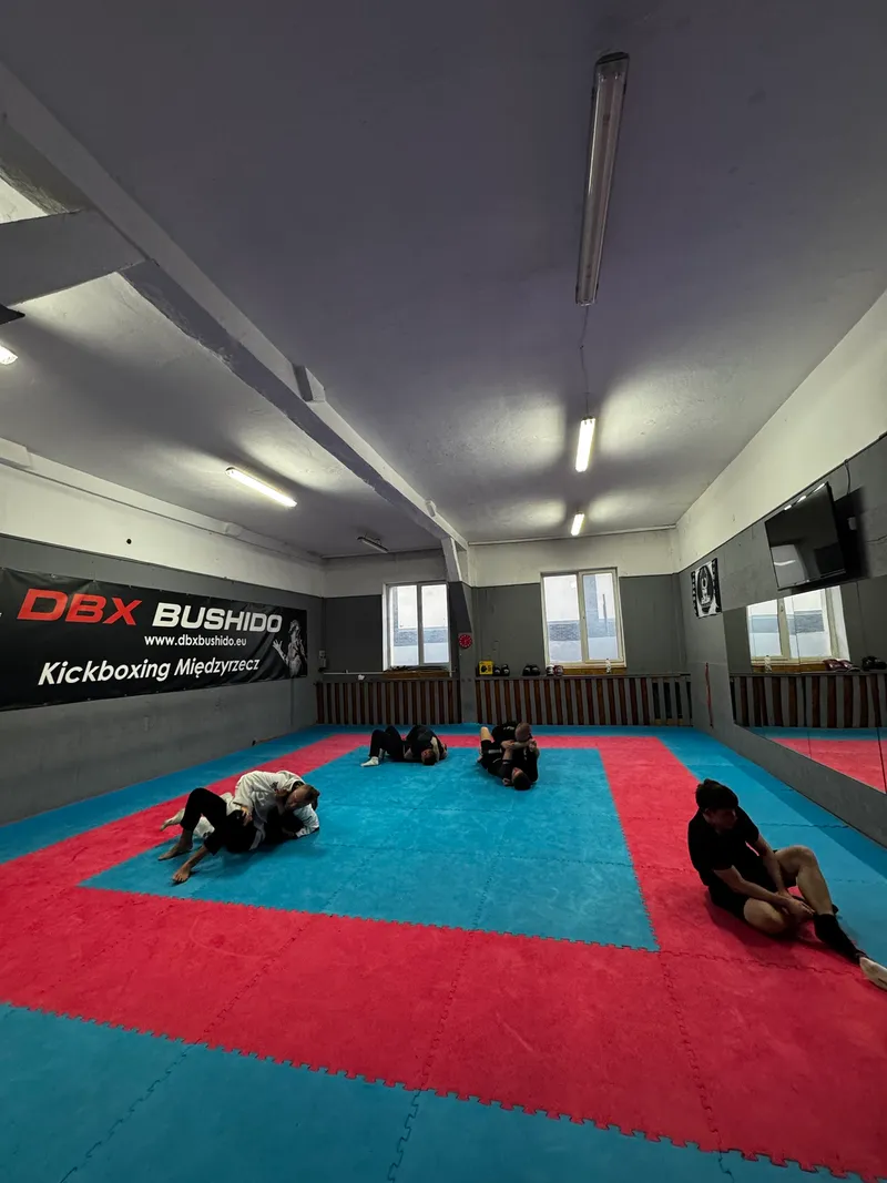 Sala treningowa podczas sparingów
